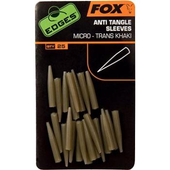 FOX Edges Anti Tangle Sleeve Micro Trans Khaki 25 ks (5055350249765)