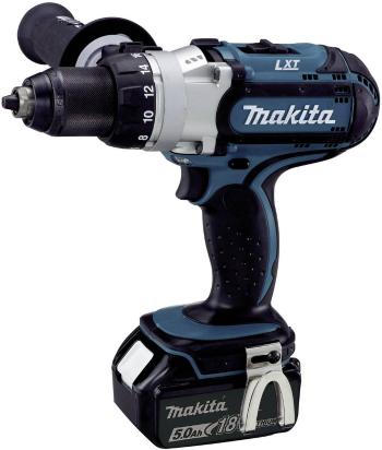 Makita DDF451RTJ DDF451RTJ aku vŕtací skrutkovač  18 V 5 Ah Li-Ion akumulátor + 2. akumulátor, + púzdro