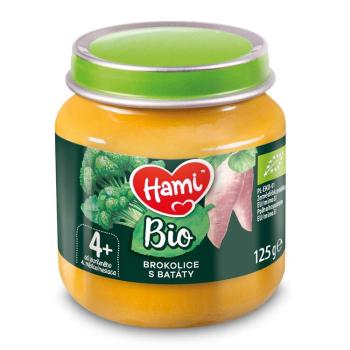 HAMI BIO Príkrm zeleninový Brokolica s batátmi 125 g, 4m+