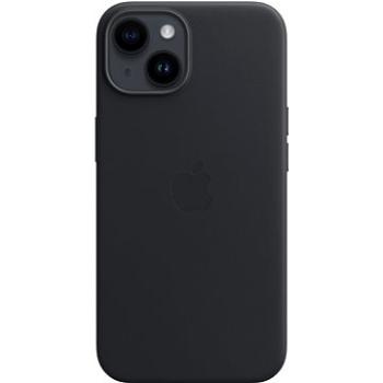Apple iPhone 14 Kožený kryt s MagSafe tmavo atramentový (MPP43ZM/A)