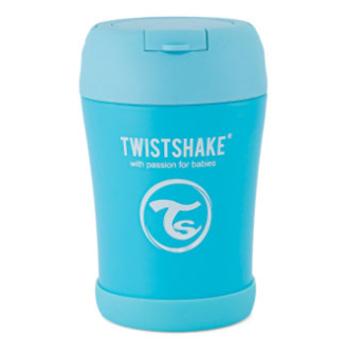 TWISTSHAKE Termoska na jedlo 350 ml pastelovo modrá