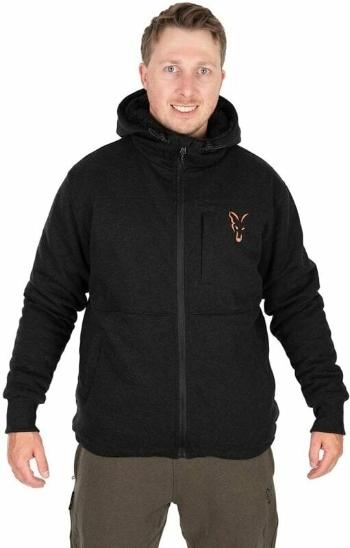 Fox Fishing Mikina Collection Sherpa Hoody Black/Orange L