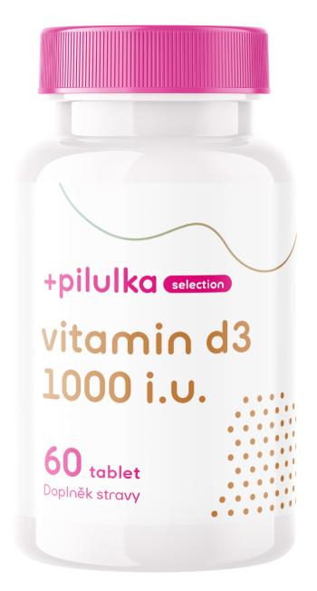 PILULKA SELECTION Vitamín D3 1000 I.U. 60 tabliet