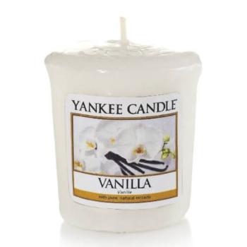 Yankee Candle Aromatická votívny sviečka Vanilla 49 g