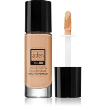 Aden Cosmetics Full HD Fluid Foundation dlhotrvajúci tekutý make-up odtieň 02 Ivory 20 ml