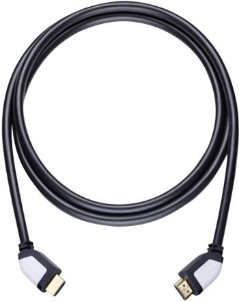 HDMI prepojovací kábel  1.70 m čierna Oehlbach Shape Magic