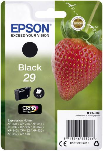 Epson Ink T2981, 29 originál  čierna C13T29814012