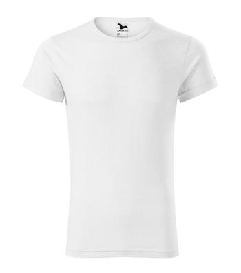 MALFINI Pánske tričko Fusion - Biela | S