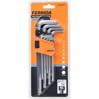 FERRIDA sada šesťhranných kľúčov 9 kusov (FRD-HK9PCS)