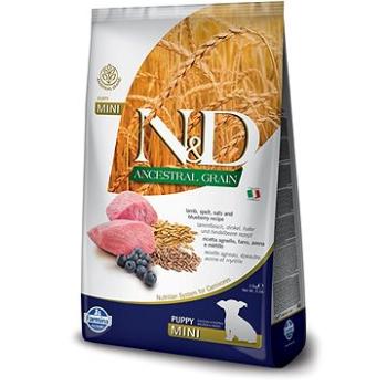 N&D low grain DOG Puppy Mini Lamb & Blueberry 2,5 kg (8010276033703)