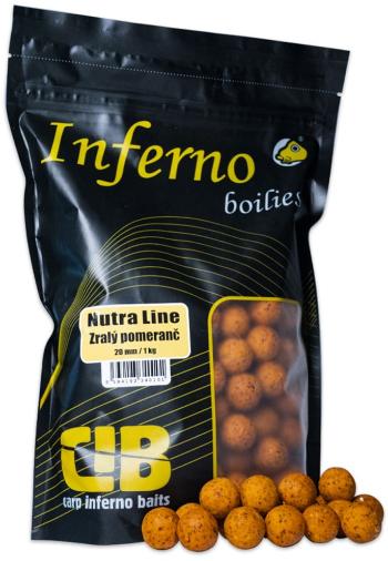 Carp inferno boilies nutra line zralý pomaranč - 1 kg 20 mm