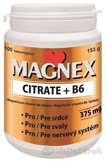 Vitabalans Magnex citrate 375 mg+B6 100 tabliet