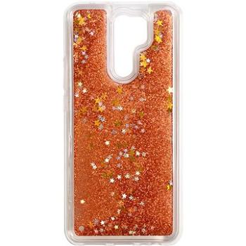 iWill Glitter Liquid Star Case pre Xiaomi Redmi 9 Rose Gold (DIP123_48)