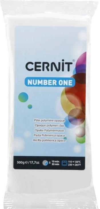 Cernit Polymer Clay N°1 Polymérová hmota White Opaque 500 g