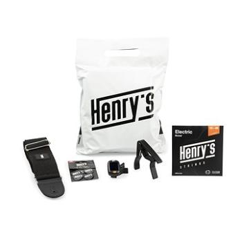 Henry`s Electric pack – struny, kapodaster, ladička, brnkadlá, popruh (HEEGPACK01)