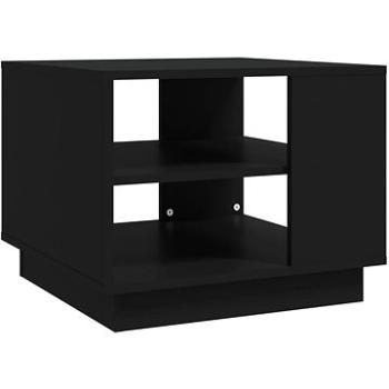 SHUMEE Konferenčný stolík čierny 55 × 55 × 43 cm drevotrieska, 810290