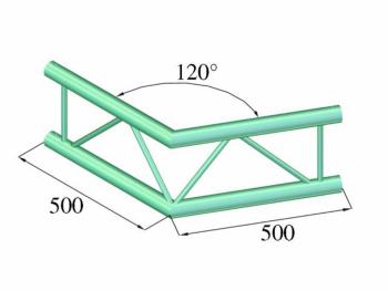 Alutruss BILOCK BQ2-PAC22V 2-bodová rampa roh 120 °