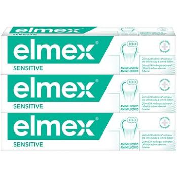 ELMEX Sensitive 3× 75 ml (8590232000227)