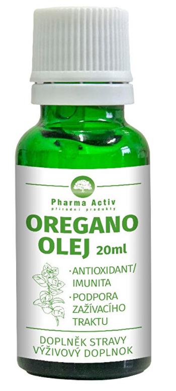 Pharma Activ Oregano olej s kvapkadlom 20 ml
