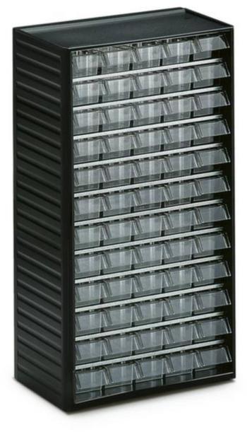 Treston 550-3 skladové oddelenie priehľadné   (š x v x h) 310 x 550 x 180 mm antracitovo sivá, priehľadná 1 ks