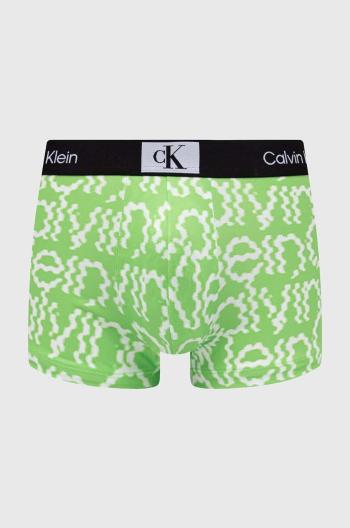 Boxerky Calvin Klein Underwear pánske, tyrkysová farba