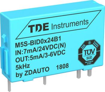 modul I / O  BID0524A1 Digitálny vstup, externe izolované umývadlo 0-5 kHz 5 V, izolované