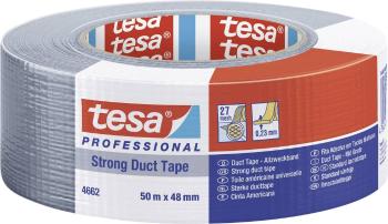 tesa STRONG 04662-00086-02 páska so skleným vláknom tesa® Professional strieborná (d x š) 50 m x 48 mm 1 ks