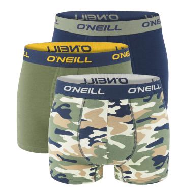 O'NEILL - boxerky 3PACK camo marine & lichen color combo - limitovana edicia-M (82-88 cm)