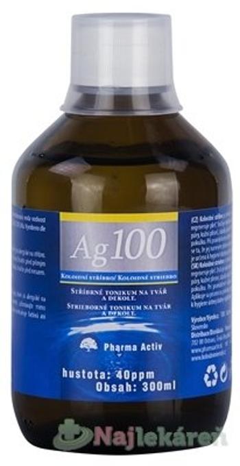 Pharma Activ Koloidné striebro Ag100, hustota 40ppm, 300ml