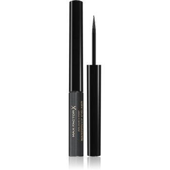 Max Factor Colour X-pert vodeodolná očná linka odtieň 02 Metallic Anthracite 1,7 ml