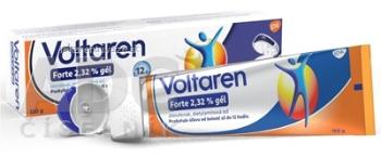 Voltaren Forte 2,32 % gél gel (tuba LDPE/Al/LLDPE/HDPE/Antiblock Masterbatch s odkláp.uzáver.) 1x150 g