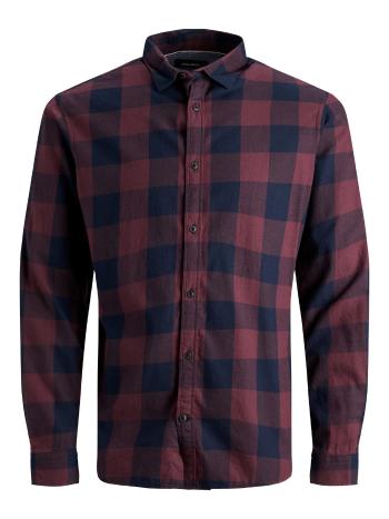 Jack&Jones Pánska košeľa JJEGINGHAM Slim Fit 12181602 Port Royale L