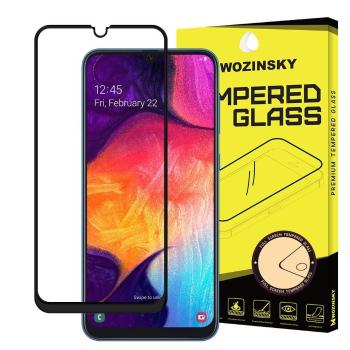 3D Tvrdené sklo Samsung Galaxy A40 čierne