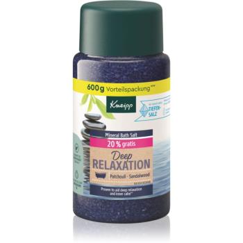 Kneipp Deep Relaxation soľ do kúpeľa 600 g