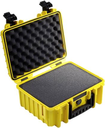 B & W International outdoorový kufrík  outdoor.cases Typ 3000 32.6 l (š x v x h) 365 x 295 x 170 mm žltá 3000/Y/SI