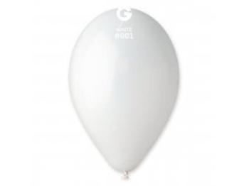 Balóniky 100 ks biele - 30 cm pastelové - SMART