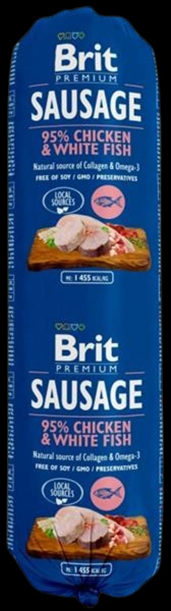 BRIT saláma Sausage Chicken & White Fish 800 g