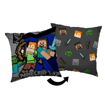 Jerry Fabrics Vankúšik Minecraft Survival Mode, 40 x 40 cm