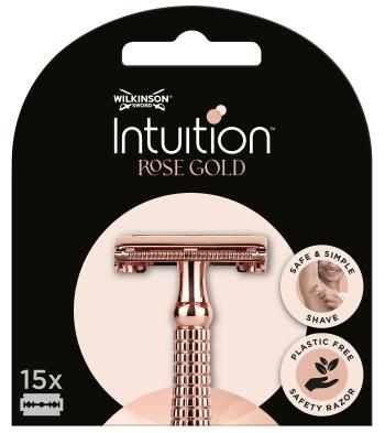 Wilkinson Sword Náhradné žiletky Intuition Double Edge Rose Gold (Blades) 15 ks