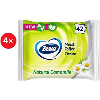 ZEWA Natural Camomile vlhčený toaletní papier (4× 42 ks) (TOPA331s4)