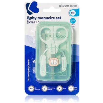 Kikkaboo Baby Manicure Set Savanna Mint sada na starostlivosť o dieťa Mint