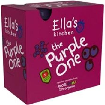 Ellas Kitchen BIO Purple One ovocné pyré s čiernymi ríbezľami (5× 90 g) (5060107330122)