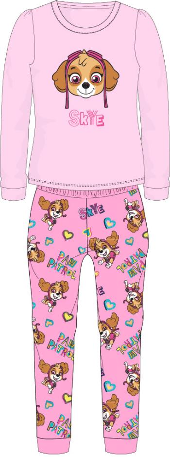 EPlus Dievčenské teplé pyžamo - Paw Patrol Sky, ružové Veľkosť - deti: 104/110