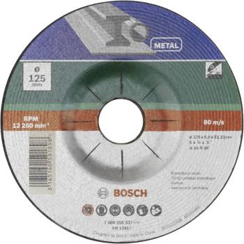 Bosch Accessories 2609256337 A 24 P BF brúsny kotúč lomený  125 mm 22.23 mm 1 ks