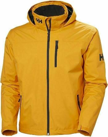 Helly Hansen Men's Crew Hooded Midlayer Sailing Jacket Jachtárska bunda Cloudberry S