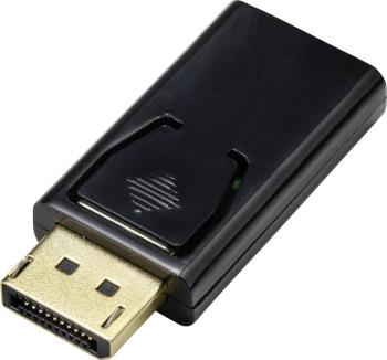 Renkforce RF-4746622 HDMI / DisplayPort adaptér [1x zástrčka DisplayPort - 1x HDMI zástrčka] čierna