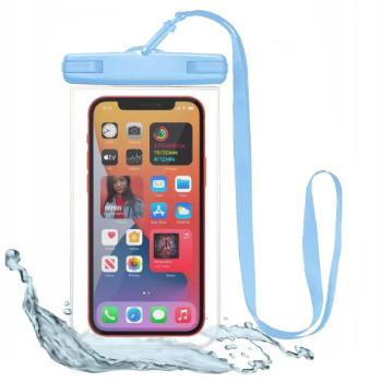 Tech-Protect Waterproof vodotesné puzdro na mobil 6.9'', modré