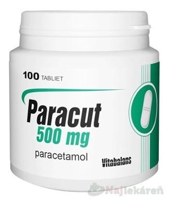 Paracut 500 mg proti bolesti a horúčke 100 tabliet