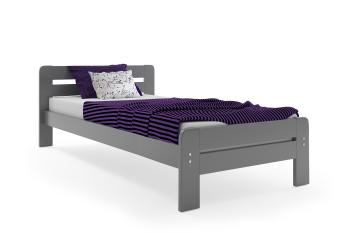 BMS Jednolôžková posteľ DALLAS Farba: Sivá