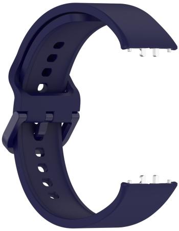 4wrist Řemínek pro Samsung Fit 3 - Silicone Band Midnight Blue